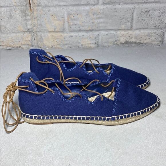 NIB MSRP $250 Tory Burch Sonoma Gillie Espadrilles Women's Size 7.5 - Picture 4 of 7
